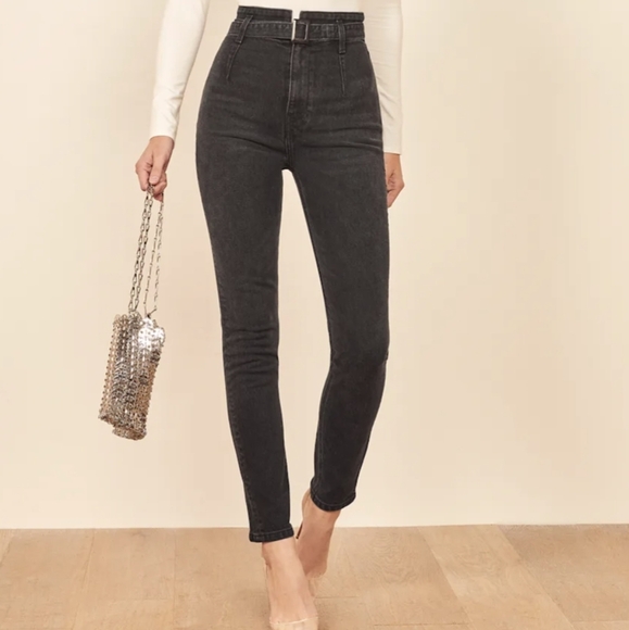 Reformation Denim - Reformation Charcoal High Rise Women Jeans